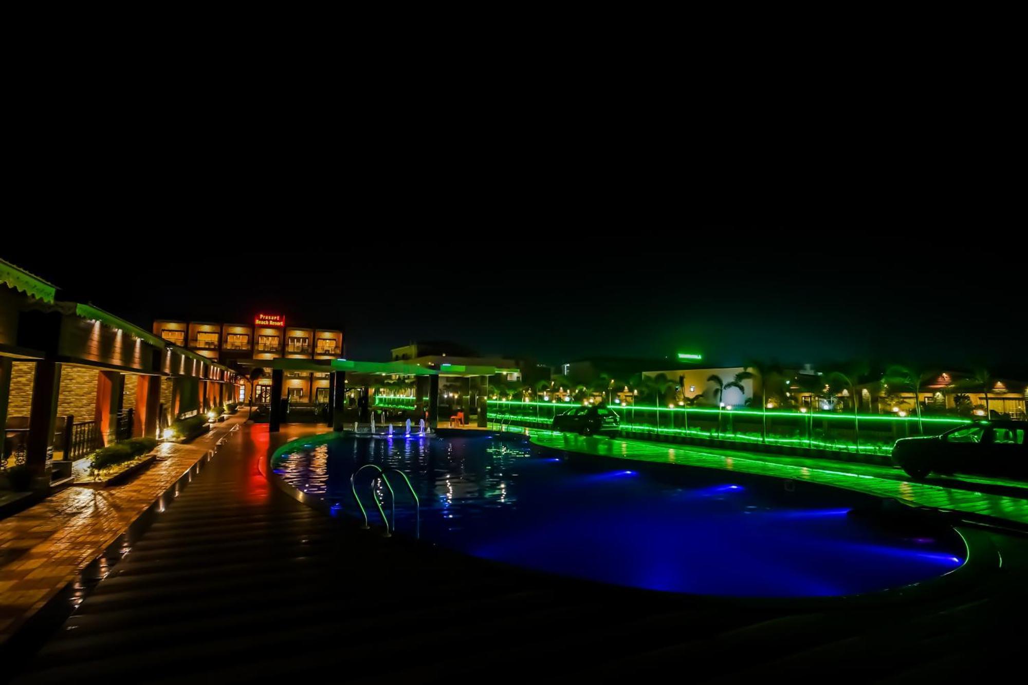Prasant On Beach Resort !! Lift - Wifi -Restaurant-Parking Facilities-Newly Decorated Room !! Mandarmani Exterior photo